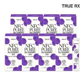 TrueX Blueberry Puree 100%*8 boxes / 트루알엑스 블루베리퓨레100%*8박스