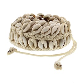 Zac's Alter Ego Alternative Retro Tie Up Sea Shell & Rope Belt