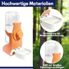 Automatic Feeder Birds and Water Dispenser Transparent Acrylic Bird Feeder