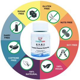 Kangyacare Prostate Cleanse Herbal Pill - Qian Lie Tong Pian 前列通片- Reduce Prostate Discomfort - Help Frequent Urination -Improve Men’s Urinary Tract Health - 360 Ct (2 Bottles)