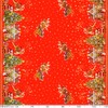 ANRO Oilcloth Tablecloth Oilcloth Tablecloth Christmas Santa Claus Red Stars