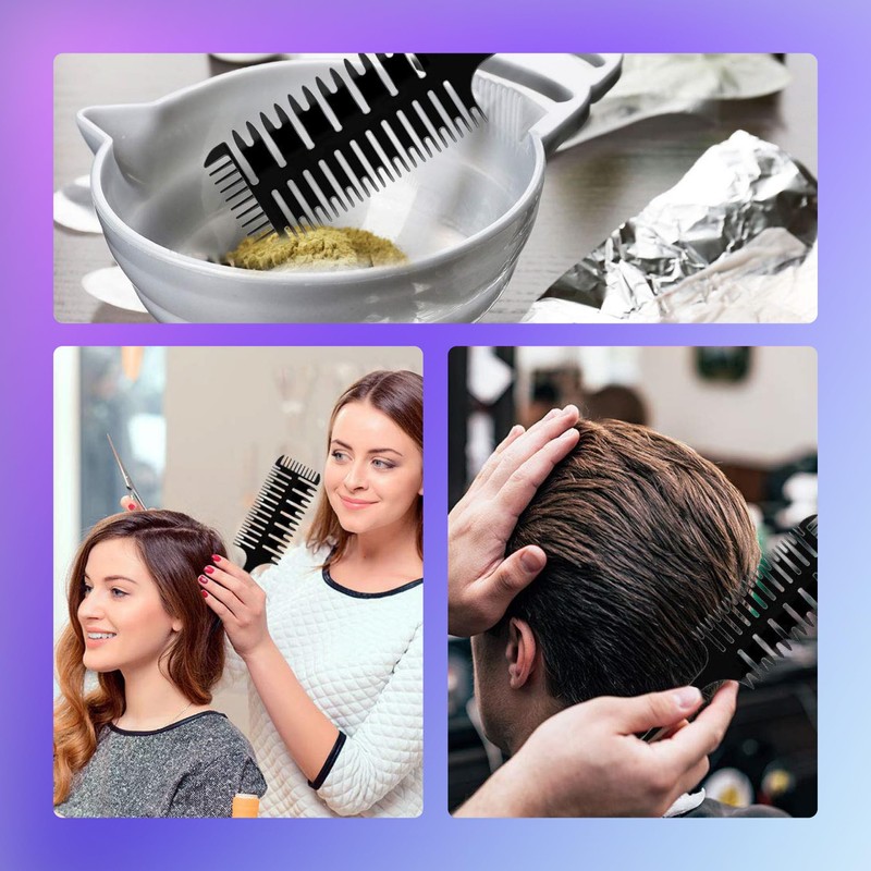 ProStylingTools® 3-Way Weaving & Sectioning Comb, Hair Coloring and Highlighting