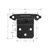 Ravinte 60 Packs (30 Pairs) 3/8" Inset Matte Black Cabinet