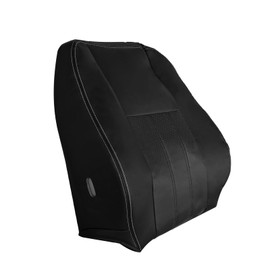 Zieichy Driver Side Top Lean Back Replacement Perforated Leather Seat Cover Black Fit for Chrysler Town & Country 2011 2012 2013 2014 2015 2016