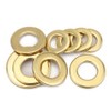 CONPHERON Brass Flat Washers Flat Lock Washers (M3 x 10