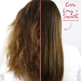 Umberto Giannini Grow Long & Smooth Wonder Blow Dry Hair Spray, 175 ml, 5.9 FL Oz.