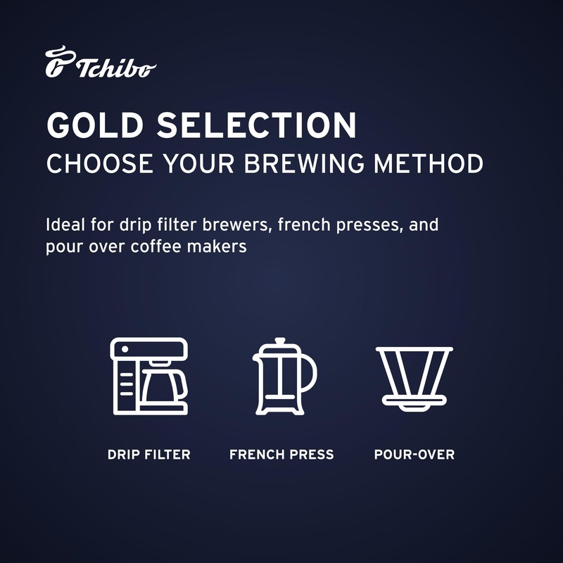 Tchibo Gold Selection Ground Coffee 2 packs x 8.8oz/250g