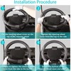 10L0L 13 Inch Golf Cart Steering Wheel Covers for EZGO