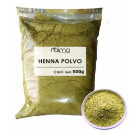 Henna En Polvo 500 Gramos 100% Natural
