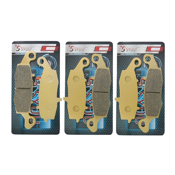 Front and Rear Brake Pads compatible with KAWASAKI VN1500 VN