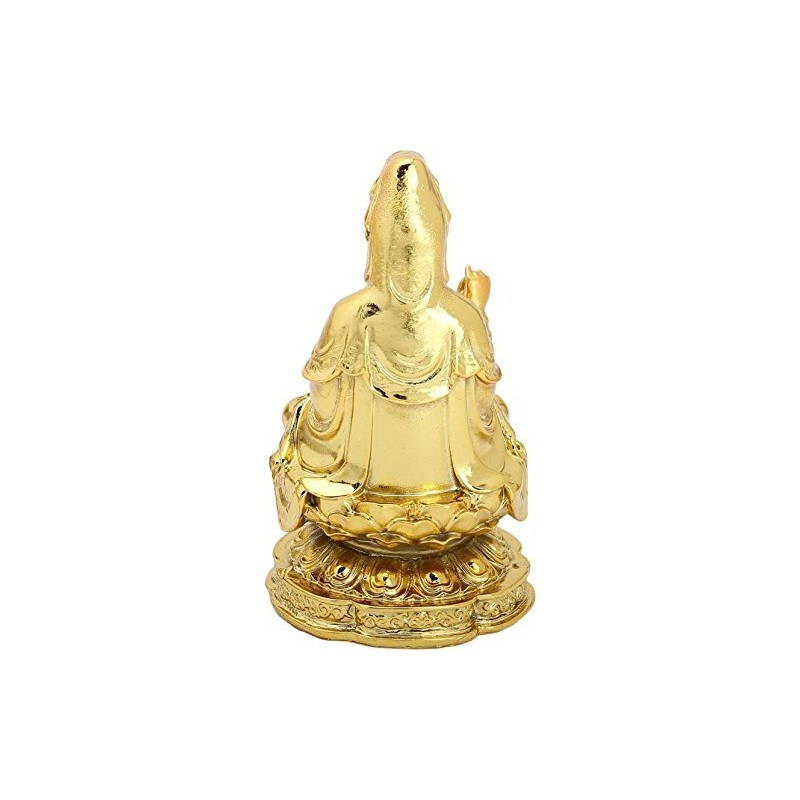 RIPE INDIA Poly Resin Vastu /Feng Shui Lady Buddha (Multicolour,