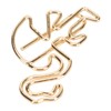 100pcs Flamingo Paper Clip Cute Animal Shape File Note Page