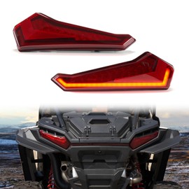 HAKA TOUGH Led Tail Lights for Polaris RZR XP 1000 Accessories 2024 2025, Red Brake Stop Lights Led Taillights for Polaris RZR XP 1000/XP 4 1000 Accessories 2024 2025, 2PCS, Replace #2415182, 2415183