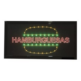 Radox Anuncio Luminoso Led Hamburguesas
