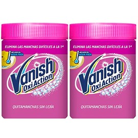 Vanish Oxi Action Stain Remover for Dust Clothes, formula without bleach, pack of 2 x 900g - total 1800g