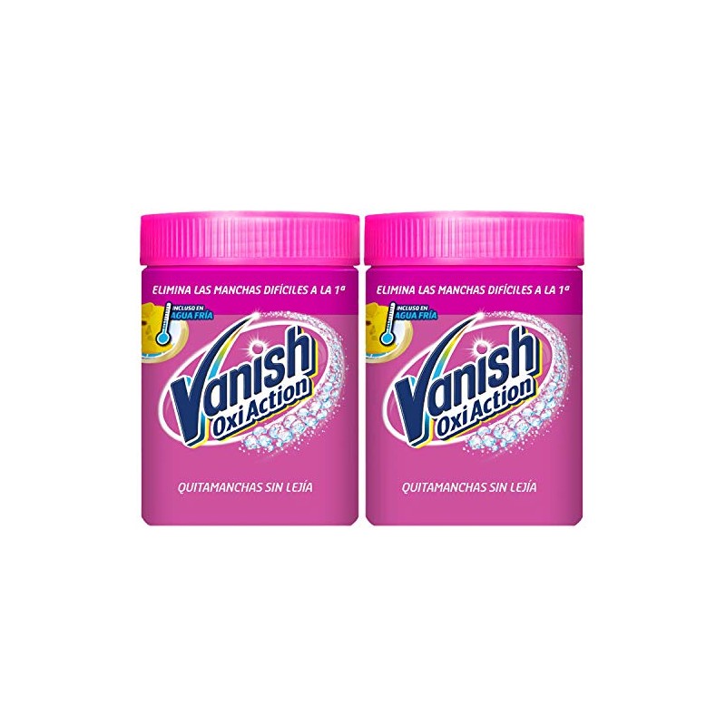 Vanish Oxi Action Stain Remover for Dust Clothes, formula without