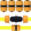 1/2 inch 2in1 Plastic Graden Tap Connectors 4 Pcs Hose