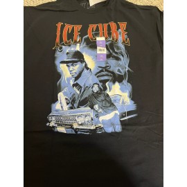 ICE CUBE BLACK SHORT SLEEVE CREW 2xl