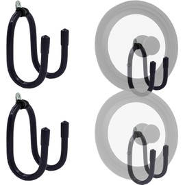 Paquete de 2 estantes organizadores para tapa de olla, soporte negro para puertas de gabinete/pared, calcomanía sin perforaciones, montaje en pared/puerta, olla a prueba de herrumbre y tapa de sartén
