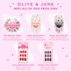 Olive & June Instant Mani Press-On Nails (Glue) Medium, Oval