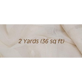 Cheesecloth | Muslin Cloth | Grade 90, Ultra Fine | 100% Cotton | Natural & Unbleached | Best for Cooking, Baking, Filtering & Straining | 36 Sq Feet / 4 Yards