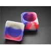 Gentcy 11ml 10Pcs Silicone Container Concentrate Storage Square Silicone Jar