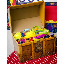 Teacher Created Resources Treasure Chest for Classroom Rewards Student Achievements Storage Box 9.5x8x8.5
