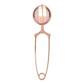 Infusor de Te Bola, Colador de Te para Taza, Malla de Filtro de Acero Inoxidable, Infusor de Té para Taza Preparar Té de Hojas Sueltas y Especias para Triturar(Oro Rosa)