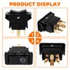 GoaMotors 1661234C1 Headlight Rocker Switch 3 Position 5 Pin Compatible