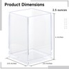 10 Pack Clear Acrylic Pen Holder Makeup Brush Holder Desktop