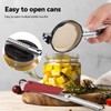 Ar-thritis Jar Opener Bottle Openers,2Pcs Stainless Steel Jar Opener Gripper
