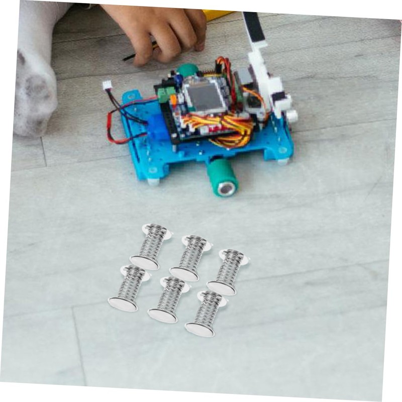 Operitacx 10pcs DIY Shaking Head Bobble Base Spring Stand for