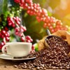 Lion Coffee French Roast, Dark Roast Ground Coffee, A Taste