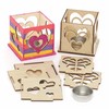 Baker Ross AX817 Heart Tea Light Holder Craft Set -