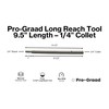 Pro-Graad 9.5" Long Reach Heavy Duty 1/4" Collet Extension Tool