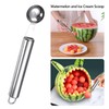 6 Pcs Stainless Steel Fruit Carving Knife Set, Kitchen Fruit