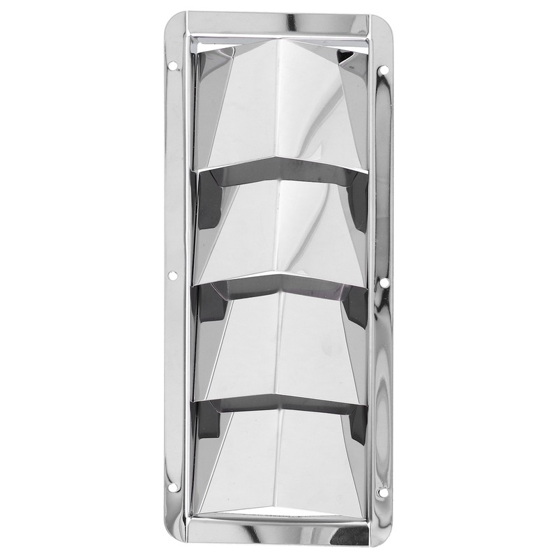 Marine Louver Vent Grille Square 4 Slots Grid Cover Boat