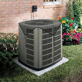 SunnyRoyal A/C Unit Cover Outdoor 32" X 32" Central Air Conditioner Cover for Outside Units AC Compressor Condenser Top Cover