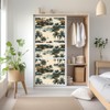Tropical Coastal Peel and Stick Wallpaper, Palm Tree and Island