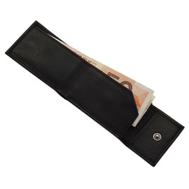 MJ-Design-Germany Calfskin Mini Wallet in Black
