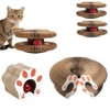 2pcs Interactive Cat Scratcher Toy (Magic Organ) - Expandable Cardboard