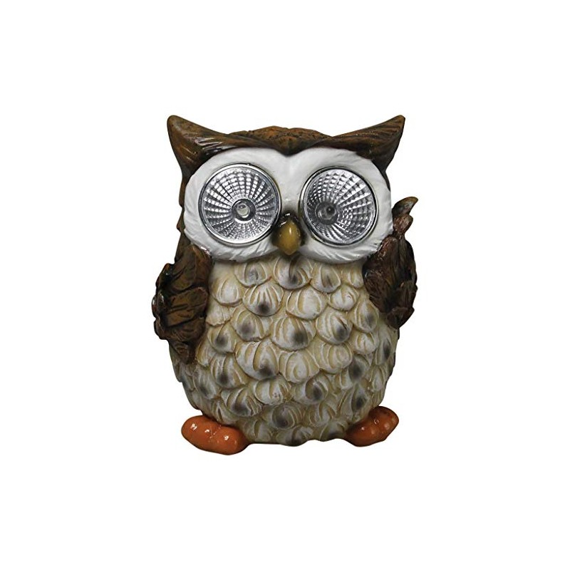 Luxform Lighting Animal LED Solar Light - Brown Owl