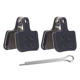 Be In Your Mind 2 Pairs Resin Semi Metallic Bicycle Disc Brake Pads 4mm Thickness With Springs & Securing Clips Compatible With SRAM Level T Level TL