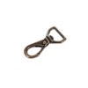 Buckleguy.com 220 Antique Brass, Mini Swivel Lever Snap, Solid Brass-LL,