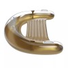 Hobie Crescent Lounger Gold Float With Cup And Phone Holder,