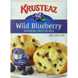 Krusteaz Wild Blueberry Muffin Mix, 17.1 OZ (Pack of 12)