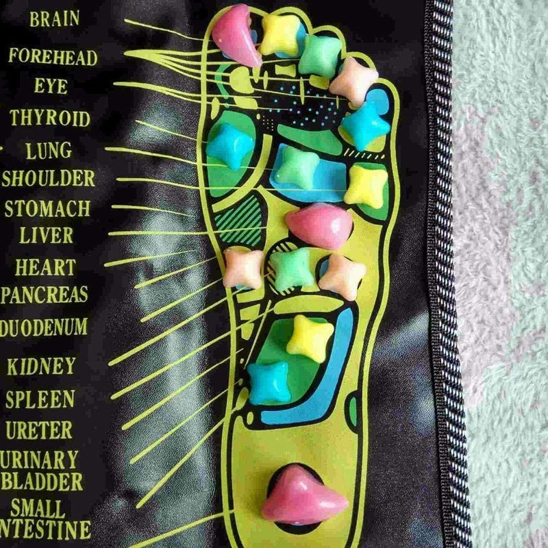 Foot Reflexology Mat Foot Massage Regeneration Mat Reflex Zone Mat