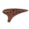 TNG Ocarina Musical Instrument [Single / 12 Holes / Soprano/C