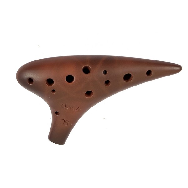 TNG Ocarina Musical Instrument [Single / 12 Holes / Soprano/C