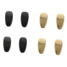 Beavorty Pack Titanium Glasses Pads Anti-slip Nose Pads Comfortable Fit for Glasses Random